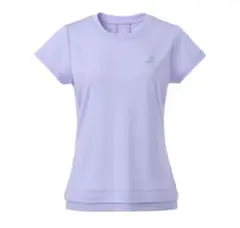 薄紫の通気性Tシャツ