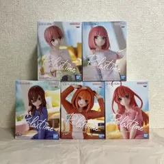 五等分の花嫁 Relax time フィギュア　5種セット