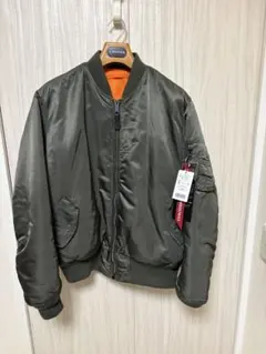 ALPHA MA-1 FLIGHT JACKET COLOR: RP GRAY