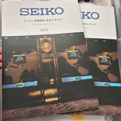 【新品】SEIKO 設備時計　総合カタログ2025