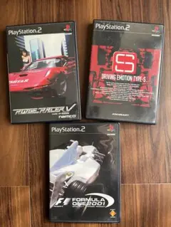 プレイステーション２　ゲームソフト３本