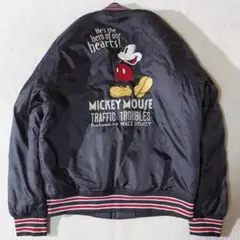 稀少【Rare スピナッシュ】ミッキーマウス★スカジャンＭディズニー 2025年最新】Disney メンズ スカジャンの人気アイテム - メルカリ