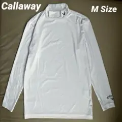 【美品】 Callaway メンズ 長袖 モックネック サイズM