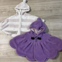 PIQUE ストライプ ポンチョ、アナスイミニポンチョ