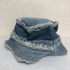 USED古着 BETMER デニム　ハット レディース　帽子
