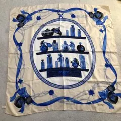 Lanvin 香水ボトルデザイン スカーフ シルク