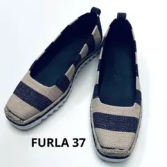 大幅値下げ 美品FURLA フルラ フラットシューズ エスパドリーユ サイズ37のサムネイル