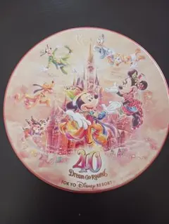 ディズニー　40周年　チョコレート缶