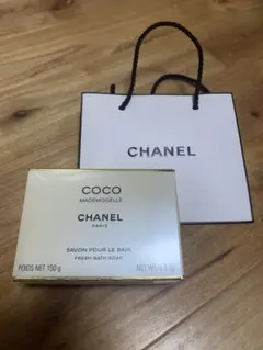 新品未使用　ショッパー付き　CHANEL 香水石鹸 100g