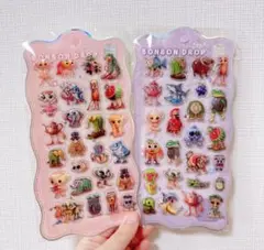 イタリアンブレインロット ボンボンドロップシール 2枚セット　シール交換　手帳