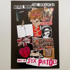 美品ポスターSEX PISTOLSジャケット写真サイン Amazon.co.jp: A4 額付き ポスター Sex Pistols セックス