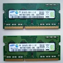 2GB×2枚 ノート メモリ PC3-12800、SDRAM、SO-DIMM