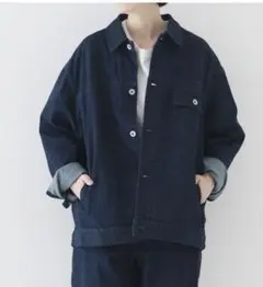ネストローブ【UpcycleLino】BASIC 9.5ozデニムジャケット