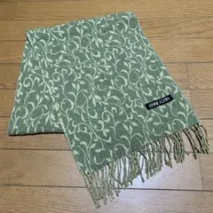 ANNE KLEIN 葉模様マフラー