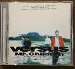 Mr.Children『versus』全10曲を収録したCD3rdアルバムです