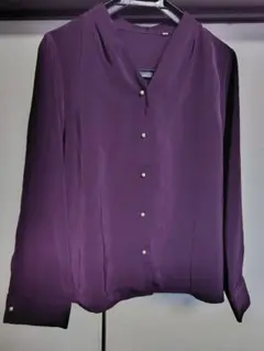 パープル シャツ