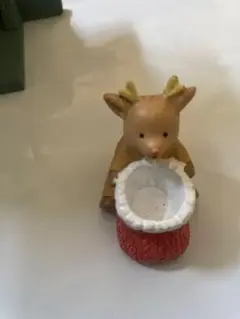 新品未使用/トナカイの小物入れ