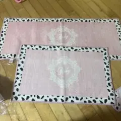 rady ダルメシアン マルチマット　トロピカルピンク マット セット