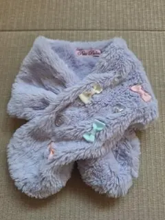 motherways マフラー　ラベンダー