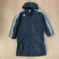 adidas アディダス ベンチコート ロング ボア SHADOW 160cm