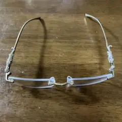 ライオン装飾 メタルフレーム メガネ