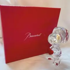 【美品】Baccarat バカラ スヌーピー ハート