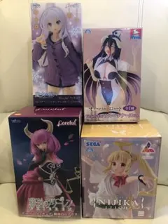 フィギュアセット（オーバーロード、ぼっち・ざ・ろっく！、魔女の旅々、フリーレン）