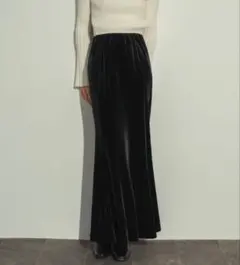 NEUNA ベロアマーメイドスカート