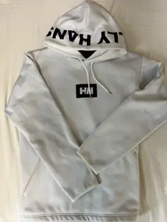 Helly Hansen ホワイトフード付きパーカー L