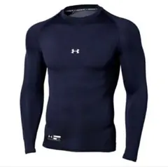 Under Armour ネイビー 長袖 アンダーシャツ LGサイズ