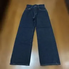 ワイドデニムパンツ デニム