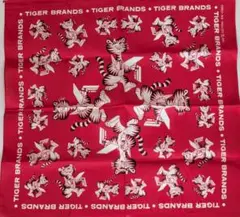 ビンテージ　バンダナ　タイガーマーク 50年代 