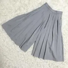 Bou Jeloud✨美品　スカーチョ　プリーツ　ガウチョパンツ　グレー　（M）