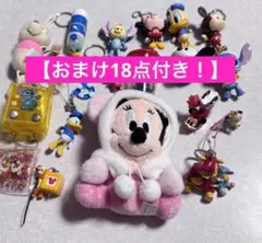 【東京ディズニーリゾート】ミニーマウス ぬいぐるみバッジ【おまけ18点付き！】