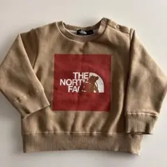 ノースフェイス　ベビー80 裏起毛スウェット　NTB62113ST ケルプタン