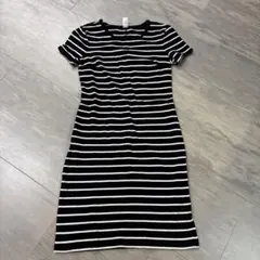 OLDNAVY ボーダー　半袖タイトワンピースのサムネイル