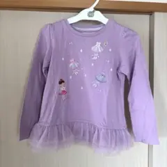 ミキハウス フリルトップス 130 リーナちゃん　ロンT