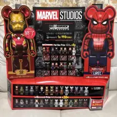 BE@RBRICK ハッピーくじ マーベル ベアブリック POP台座 ポップ