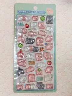 ボンボンドロップシール ブタ