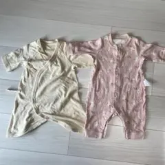 ユニクロ　新生児　ロンパース　コンビ肌着