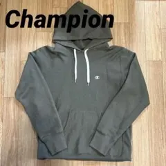 【美品】現行Champion REVERSE WEAVE パーカー　 カーキー