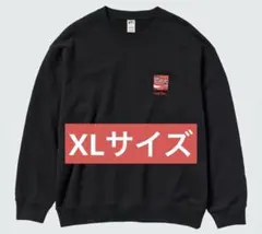 ユニクロ キースヘリング コカコーラ スウェットシャツ ブラック XL