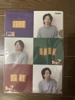 中村倫也　A4クリアファイル (ブルボン)