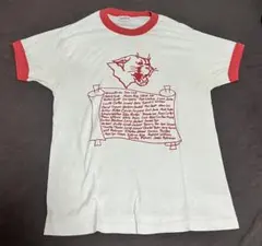 Tee Jays L リンガーTシャツ　古着　赤