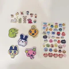 ボンボンドロップシール　ぷっくり　たまごっち　クレヨンしんちゃん　おすそ分け