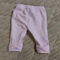 GAP ベビー レギンス 0-3ヶ月 ピンク ドット