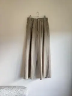 グリーンレーベルリラクシング ワイドパンツ