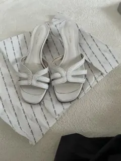 Odette e Odile サンダル　ホワイト　24cm