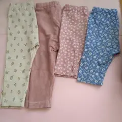 ベビーレギンス4点セット　ユニクロ