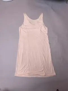 Silk Bazaar ベージュ キャミソールワンピース シルクM